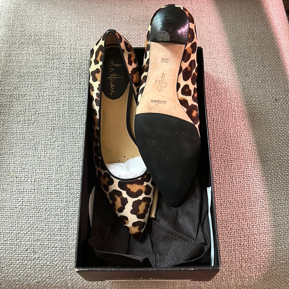 Cole Haan Leopard Air Pump